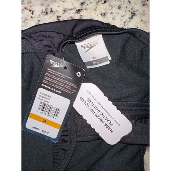 Speedo Women's Swimsuit One Piece Prolt Super Pro Solid Adult - Picture 4 of 4